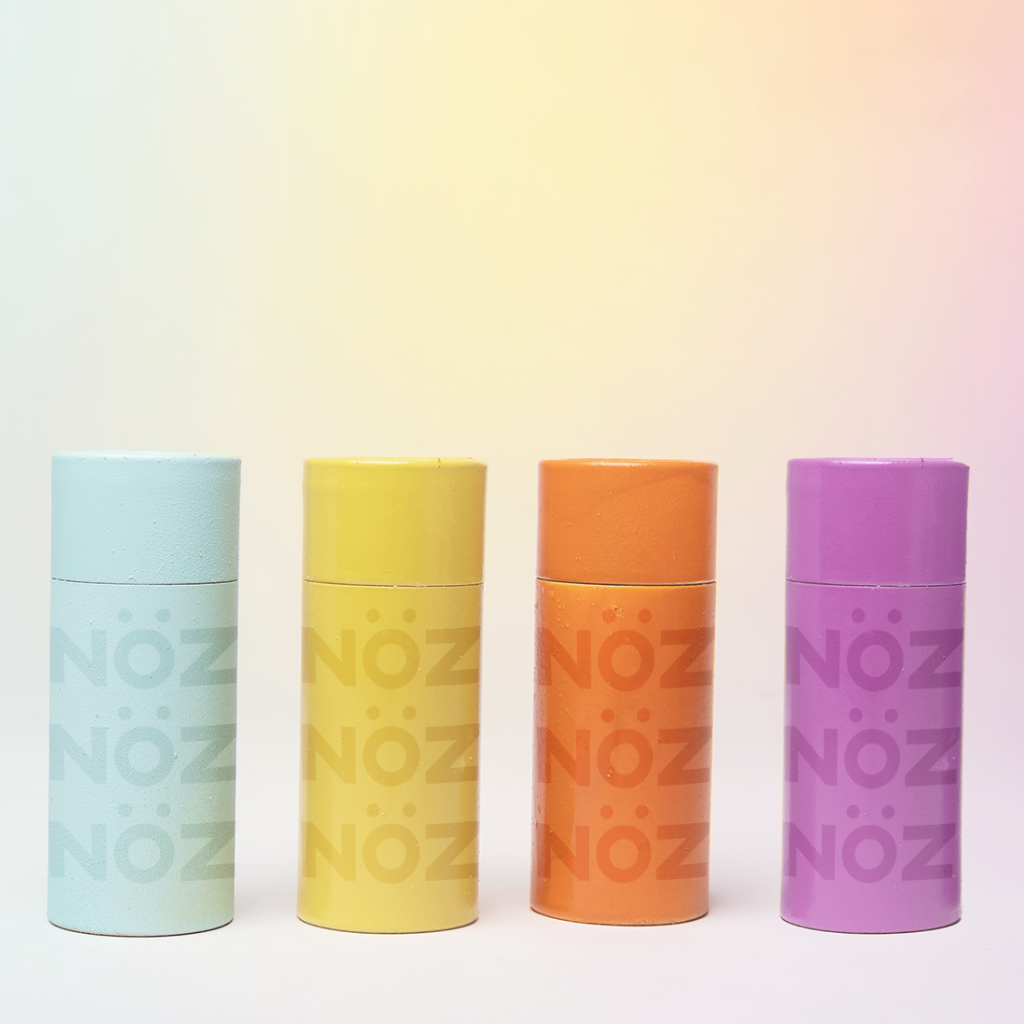 The four colors you can buy nöz sunscreen in